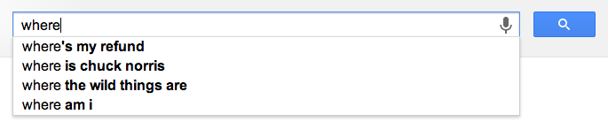 Autocomplete